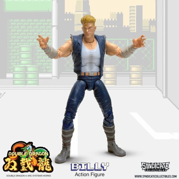 Syndicate Collectibles Double Dragon Deluxe Action Figure 1/12 - Billy 18 cm - immagine 8