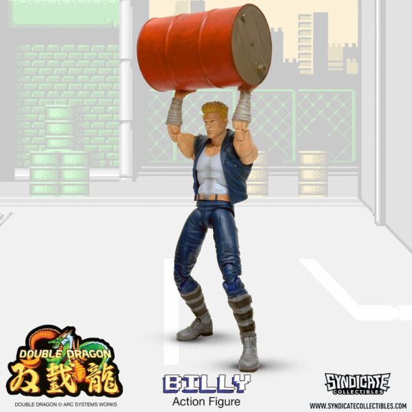 Syndicate Collectibles Double Dragon Deluxe Action Figure 1/12 - Billy 18 cm - immagine 9