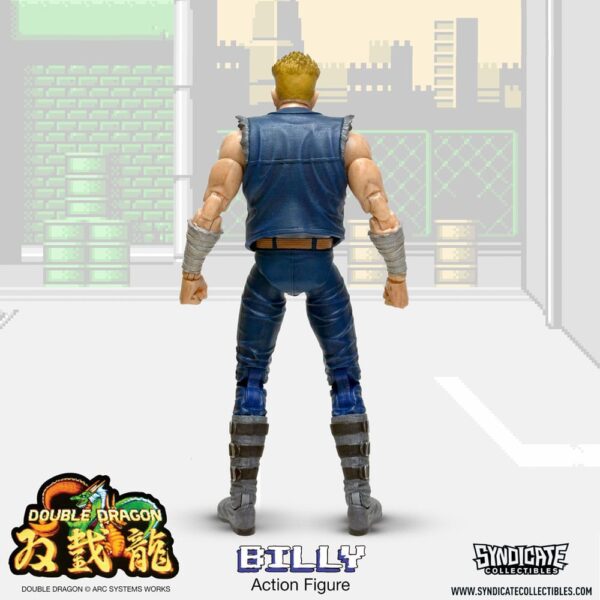 Syndicate Collectibles Double Dragon Deluxe Action Figure 1/12 - Billy 18 cm - immagine 12