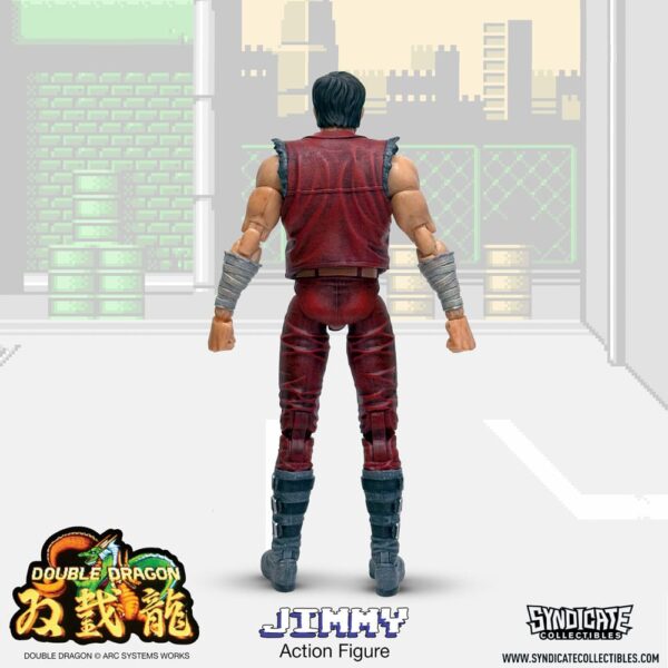 Syndicate Collectibles Double Dragon Deluxe Action Figure 1/12 - Jimmy 18 cm - immagine 11