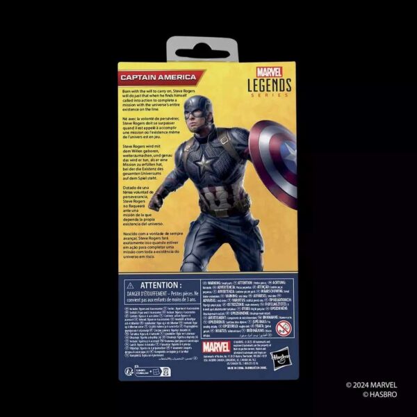 HASBRO Marvel Legends Avengers Endgame - Captain America - immagine 5