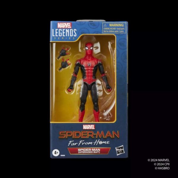 HASBRO Marvel Legends Spider-man Far from Home - Spider-man Upgraded Suit - immagine 4