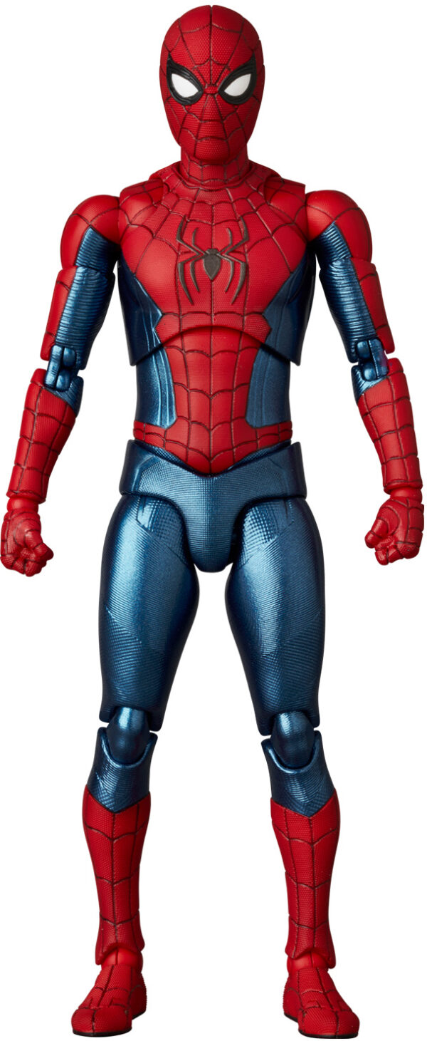 MAFEX Spider-Man: No Way Home - Spider-Man (New Red & Blue Suit) - immagine 4