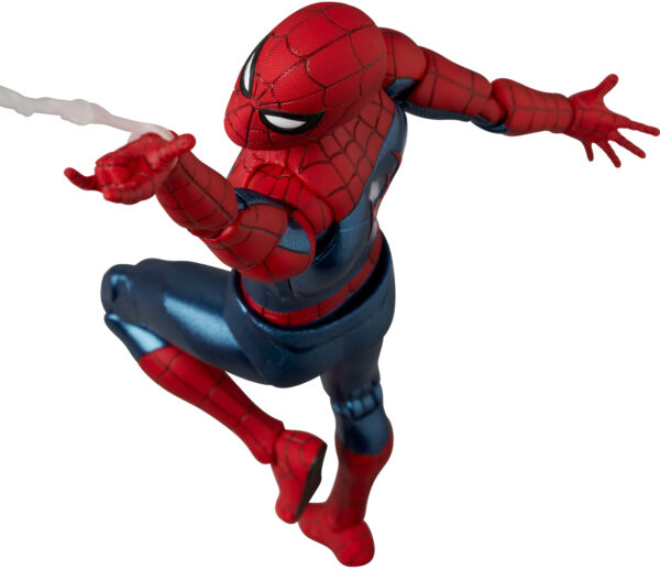 MAFEX Spider-Man: No Way Home - Spider-Man (New Red & Blue Suit) - immagine 8