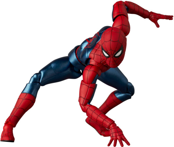 MAFEX Spider-Man: No Way Home - Spider-Man (New Red & Blue Suit) - immagine 10