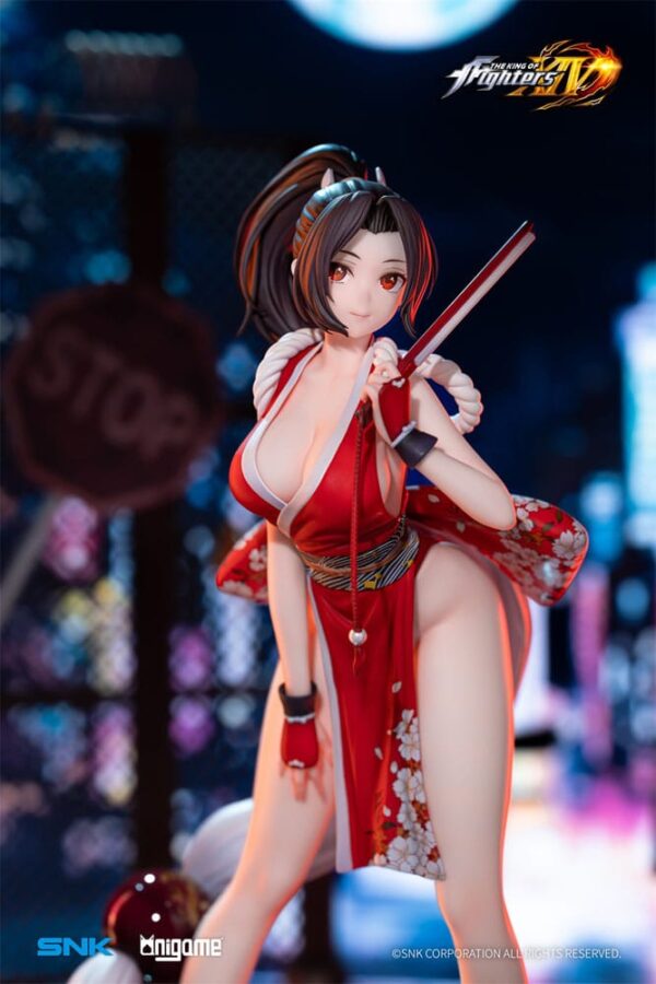 AniGame The King of Fighters XIV PVC Statue 1/6 - Mai Shiranui 30 cm - immagine 13