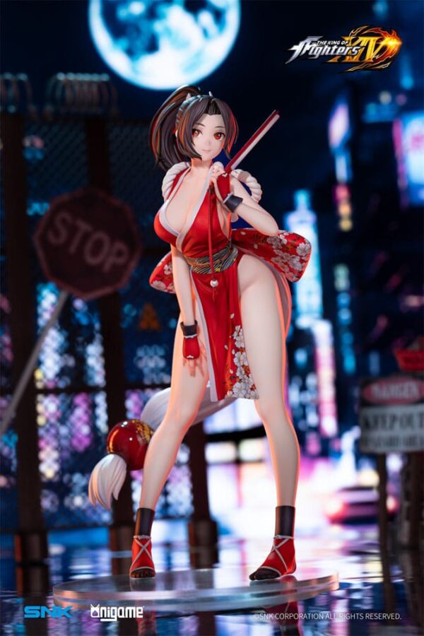 AniGame The King of Fighters XIV PVC Statue 1/6 - Mai Shiranui 30 cm - immagine 14