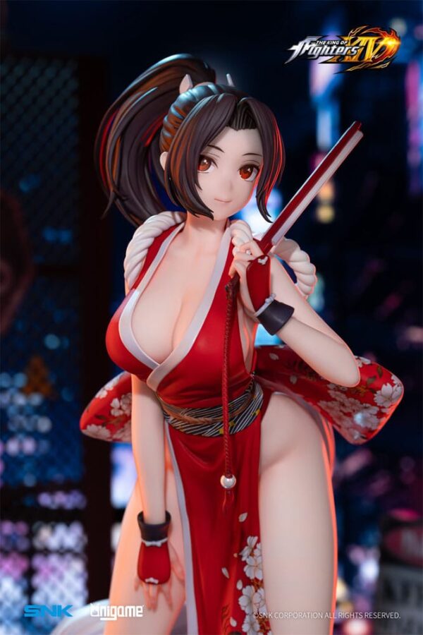 AniGame The King of Fighters XIV PVC Statue 1/6 - Mai Shiranui 30 cm - immagine 15