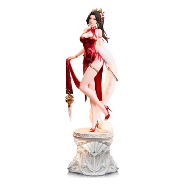 BearPanda The King of Fighters Dress Series PVC Statue 1/6 - Mai Shiranui Hong Shang Wu Ver. 40 cm