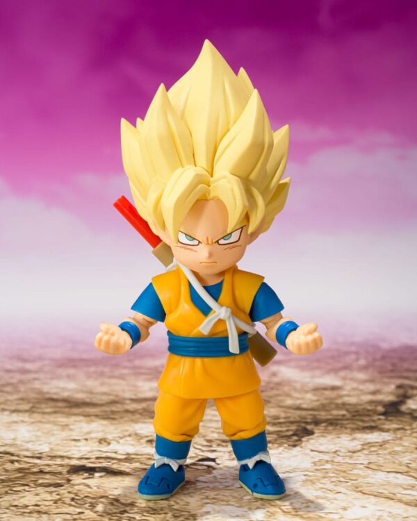 BANDAI Dragon Ball S.H.Figuarts - Super Saiyan Son Goku (mini) Daima 8 cm