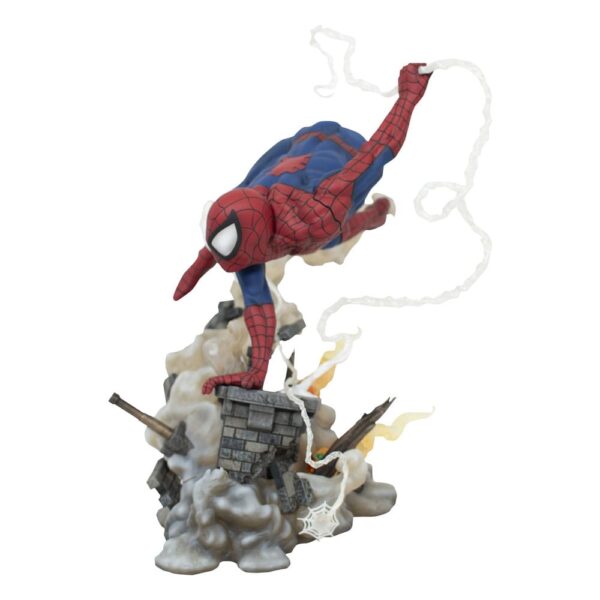 DIAMOND SELECT - Marvel Movie Milestones Statue 1/6 - Spider-Man (90s) 30 cm - immagine 3