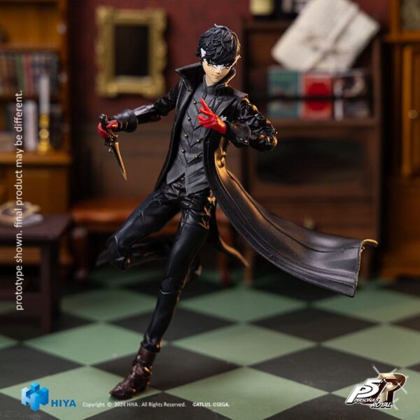 HIYA TOYS Persona 5 Royal Exquisite Basic Action Figure - Joker 15 cm - immagine 5