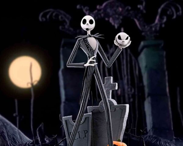 ABYstyle Studio Super Figure Collection - The Nightmare Before Christmas: Jack Skellington - Scary / Smiling Face (LIMITED) - immagine 7