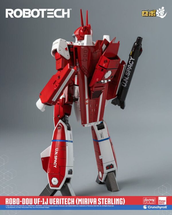 THREEZERO Robotech ROBO-DOU - VF-1J Veritech (Miriya Sterling) 20 cm - immagine 3