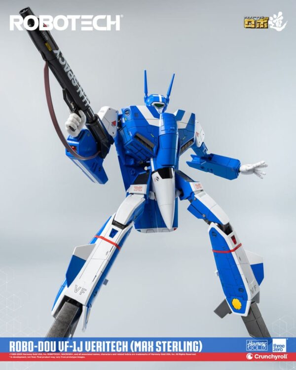 THREEZERO Robotech ROBO-DOU - VF-1J Veritech (Max Sterling) 20 cm - immagine 6