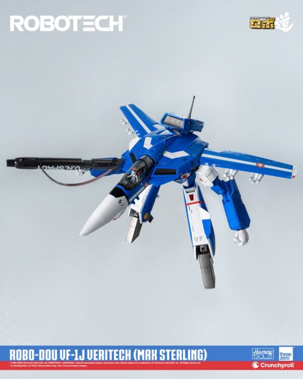 THREEZERO Robotech ROBO-DOU - VF-1J Veritech (Max Sterling) 20 cm - immagine 8