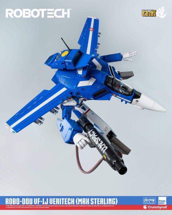 THREEZERO Robotech ROBO-DOU - VF-1J Veritech (Max Sterling) 20 cm - immagine 9