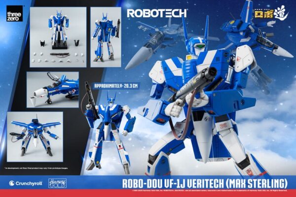 THREEZERO Robotech ROBO-DOU - VF-1J Veritech (Max Sterling) 20 cm - immagine 15