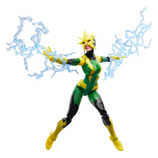 HASBRO Spider-Man Marvel Legends Retro Action Figure - Electro (Francine Frye) 15 cm - immagine 3