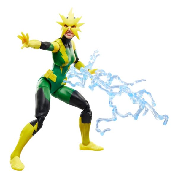 HASBRO Spider-Man Marvel Legends Retro Action Figure - Electro (Francine Frye) 15 cm - immagine 5