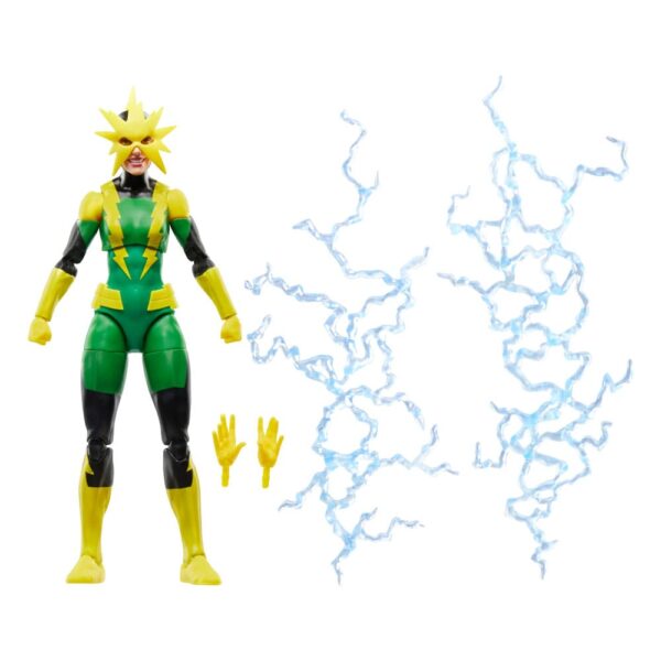 HASBRO Spider-Man Marvel Legends Retro Action Figure - Electro (Francine Frye) 15 cm - immagine 8