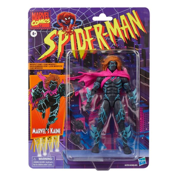 HASBRO Spider-Man Marvel Legends Retro Action Figure - Kaine 15 cm - immagine 9