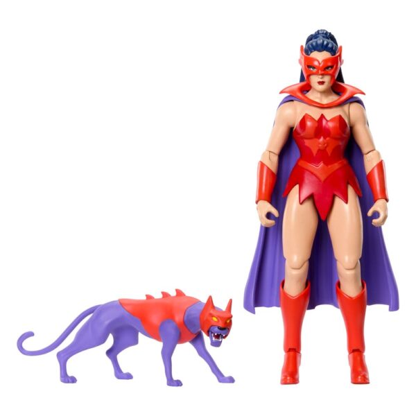 MATTEL Masters of the Universe Origins - Cartoon Collection: Catra 14 cm - immagine 2