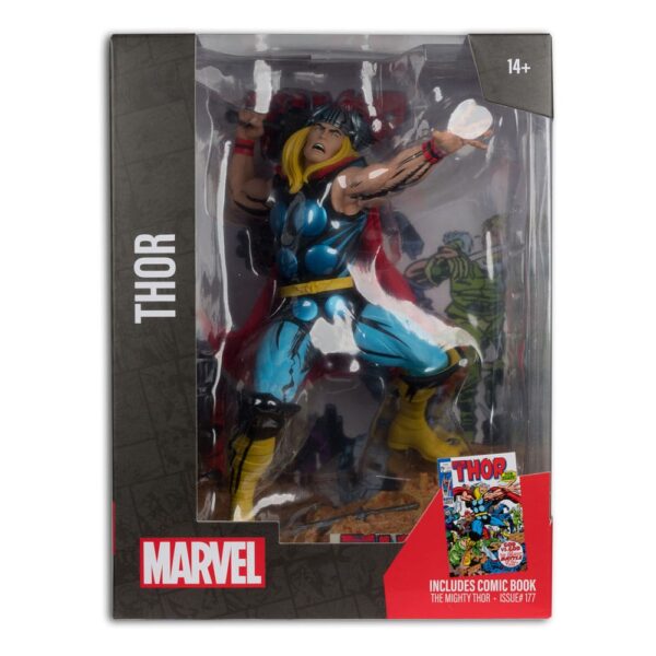 McFarlane Toys - Marvel Collection PVC Statue 1/6 - Thor (The Might Thor #177) 26 cm - immagine 8