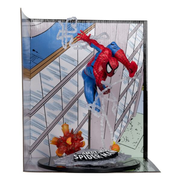 McFarlane Toys - Marvel Collection PVC Statue 1/10 - Spider-Man (The Amazing Spider-Man #302) 17 cm