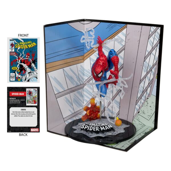 McFarlane Toys - Marvel Collection PVC Statue 1/10 - Spider-Man (The Amazing Spider-Man #302) 17 cm - immagine 2