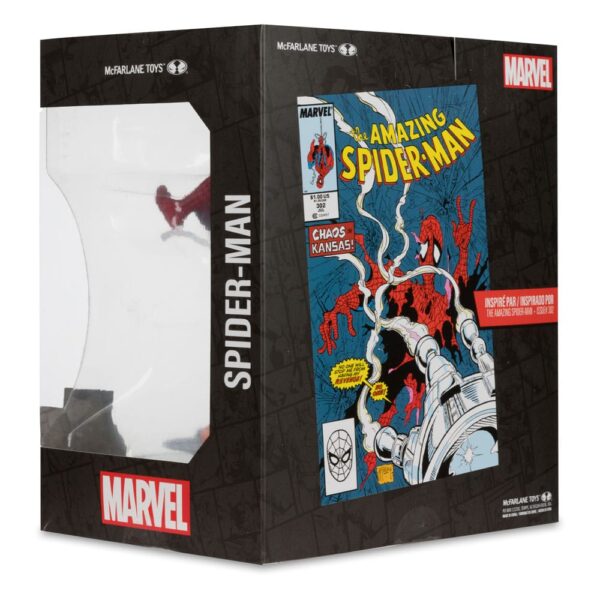 McFarlane Toys - Marvel Collection PVC Statue 1/10 - Spider-Man (The Amazing Spider-Man #302) 17 cm - immagine 8