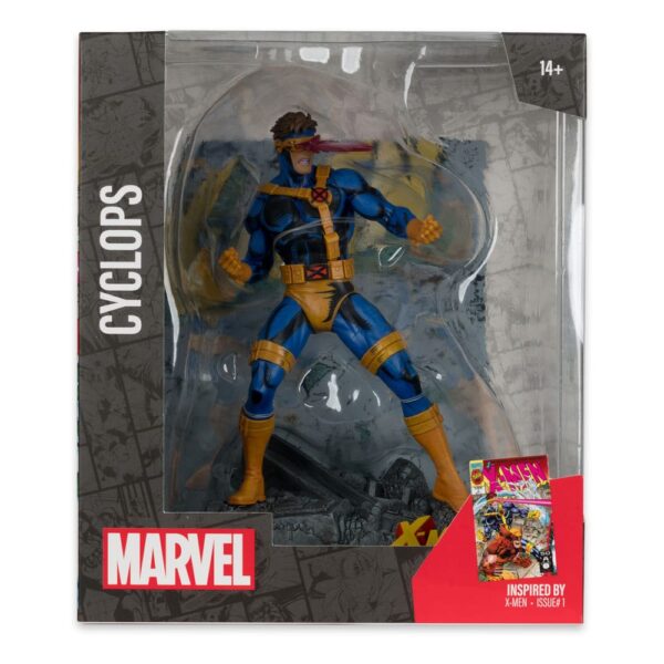 McFarlane Toys - Marvel Collection PVC Statue 1/10 - Cyclops (X-Men #1) 17 cm - immagine 5