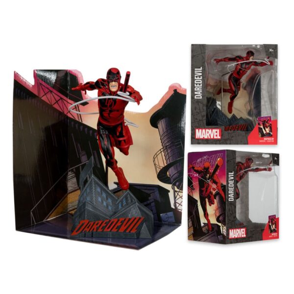 McFarlane Toys - Marvel Collection PVC Statue 1/10 - Daredevil (Daredevil #600) 17 cm - immagine 4