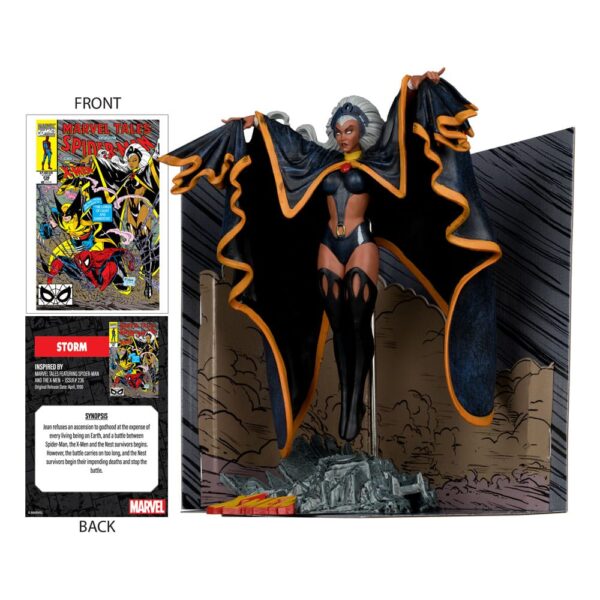 McFarlane Toys - Marvel Collection PVC Statue 1/10 - Storm (Marvel Tales featuring Spider-Man and The X-Men #236) 18 cm - immagine 2