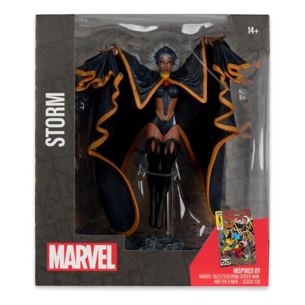 McFarlane Toys - Marvel Collection PVC Statue 1/10 - Storm (Marvel Tales featuring Spider-Man and The X-Men #236) 18 cm - immagine 6