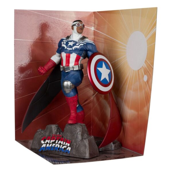 McFarlane Toys - Marvel Collection PVC Statue 1/10 - Captain America (All-New Captain America #1) 17 cm