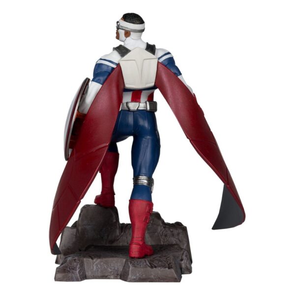 McFarlane Toys - Marvel Collection PVC Statue 1/10 - Captain America (All-New Captain America #1) 17 cm - immagine 5