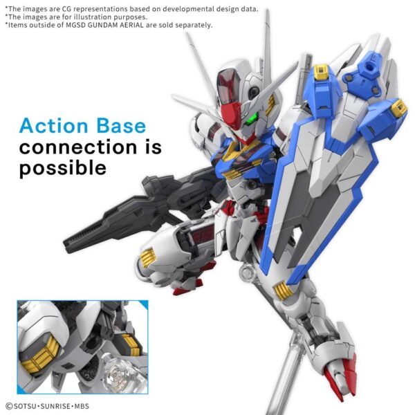 BANDAI MGSD Gundam Aerial - immagine 7