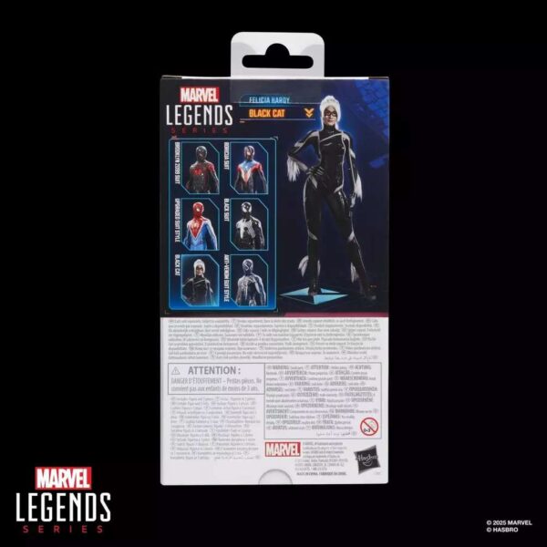 HASBRO Marvel Legends GamerVerse Spider-Man 2 - Black Cat 15 cm - immagine 5