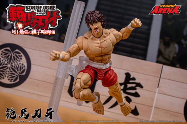 STORM COLLECTIBLES Baki Hanma - Baki Hanma Action Figure - immagine 16