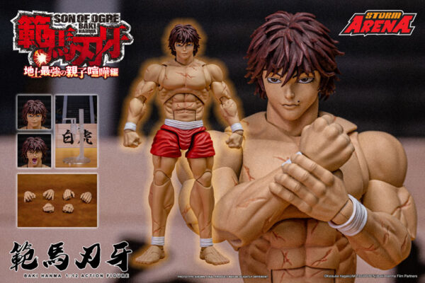 STORM COLLECTIBLES Baki Hanma - Baki Hanma Action Figure - immagine 19