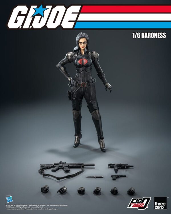 THREEZERO G.I. Joe FigZero Action Figure 1/6 - Baroness 30 cm - immagine 2