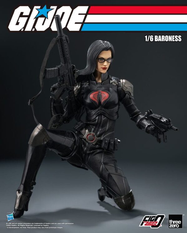 THREEZERO G.I. Joe FigZero Action Figure 1/6 - Baroness 30 cm - immagine 4