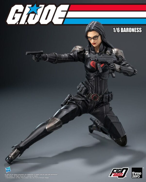 THREEZERO G.I. Joe FigZero Action Figure 1/6 - Baroness 30 cm - immagine 6