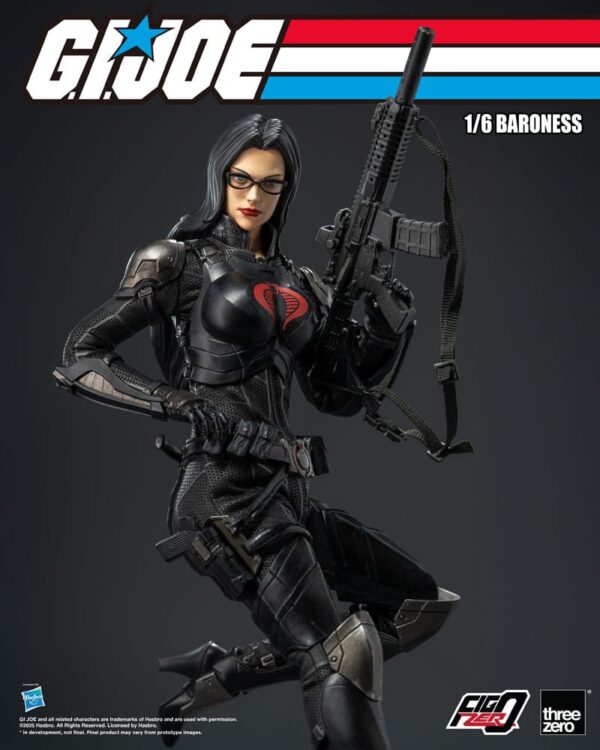 THREEZERO G.I. Joe FigZero Action Figure 1/6 - Baroness 30 cm - immagine 7