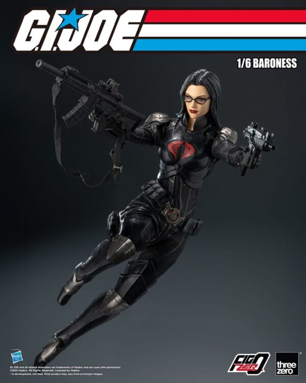 THREEZERO G.I. Joe FigZero Action Figure 1/6 - Baroness 30 cm - immagine 9