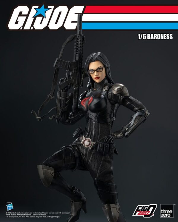 THREEZERO G.I. Joe FigZero Action Figure 1/6 - Baroness 30 cm - immagine 10