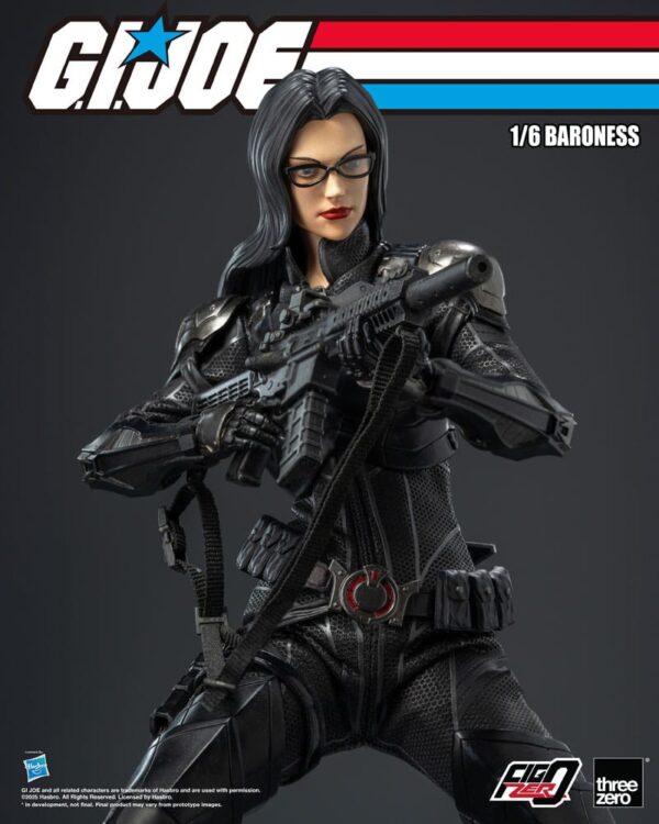 THREEZERO G.I. Joe FigZero Action Figure 1/6 - Baroness 30 cm - immagine 11