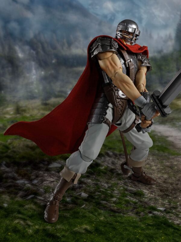 BANDAI Berserk S.H.Figuarts Action Figure - Guts Band of the Hawk 16 cm - immagine 3