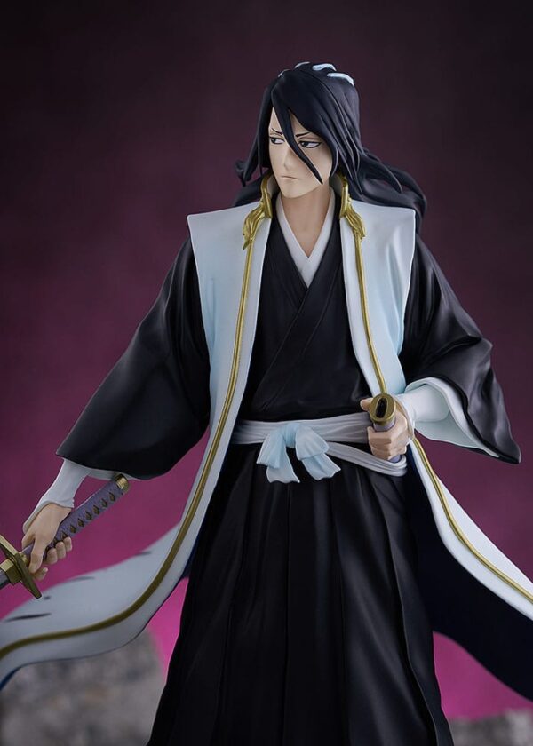 GOODSMILE BLEACH Pop Up Parade PVC SP Statue - Byakuya Kuchiki 20 cm - immagine 4